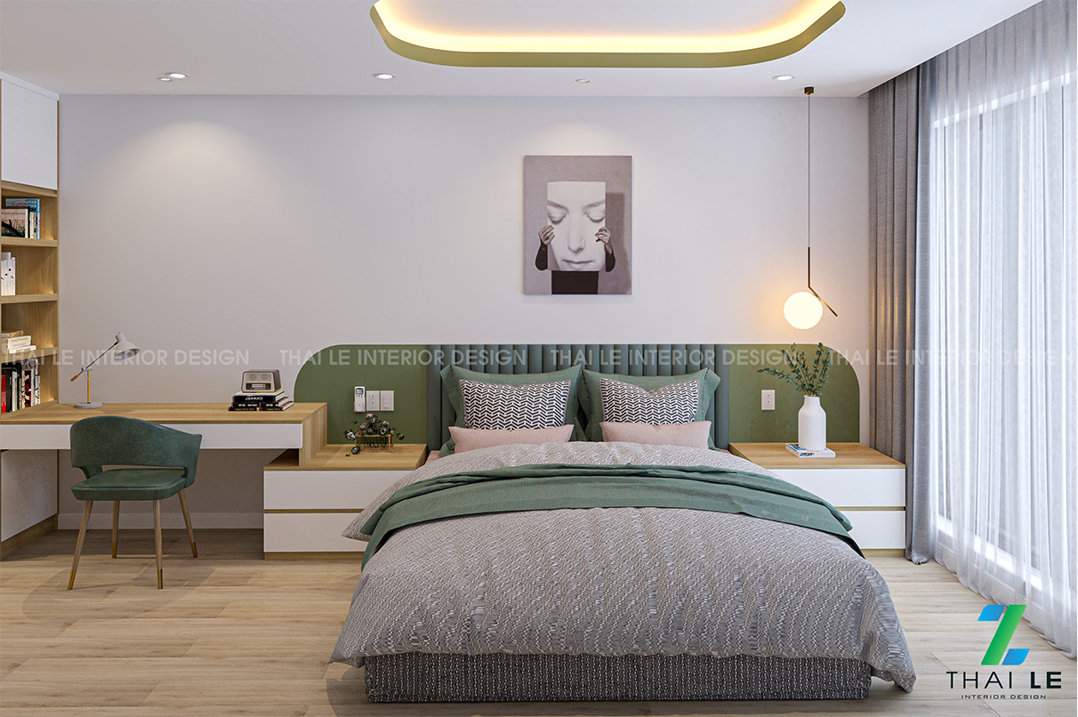 Bàn làm việc mở rộng Lavida Plus hiện đại BLV001